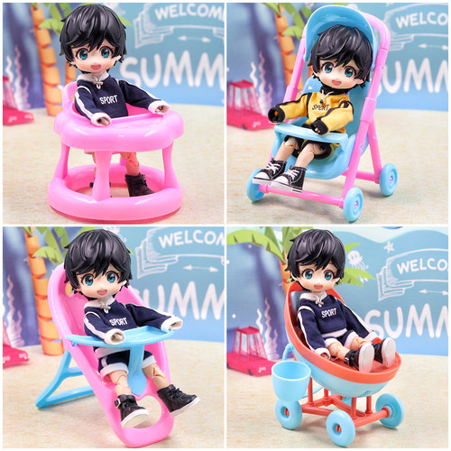 ob11娃衣婴儿车figma/兵人