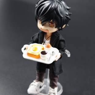 ob11娃衣 GSC UFdoll body9 YMY素体 figma BJD 12分 道具 早餐