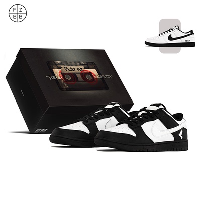 FZBB STUDIO Nike Dunk Low黑白武士潮流百搭运动板鞋HF5441-100