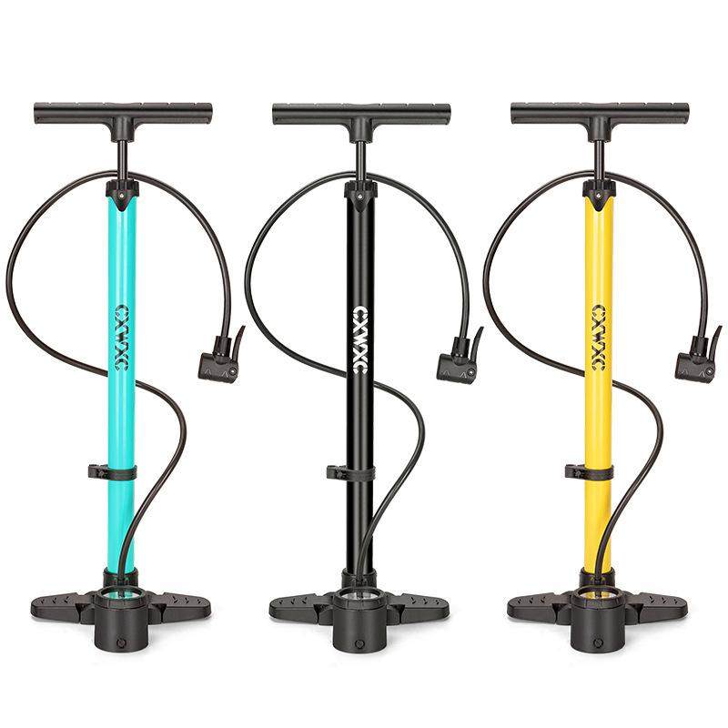 【没库存】自行车立式打气筒家用山地车迷你便携摩托电动车美法嘴