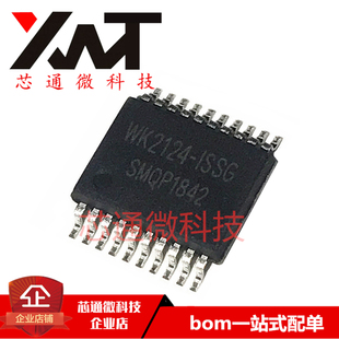 全新原装 串口扩展IC芯片 贴片SSOP ISSG 进口 WK2124