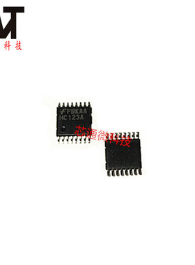 全新原装 MM74HC123AM 丝印HC123A 贴片SOP-16 双可重触发振荡器