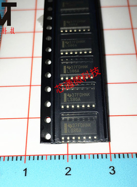 全新原装正品 SN74LS86ADR 丝印LS86A  贴片SOP-14 输入异或门