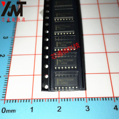 全新原装正品 SN74LS86ADR 丝印LS86A  贴片SOP-14 输入异或门