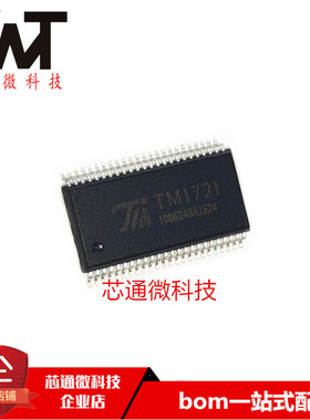 全新原装进口 TM1721 贴片SSOP-48 LCD液晶驱动芯片 支持PWM背光