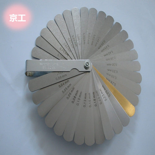 可定制32片吉他弦高测量尺高度测量工具不锈钢塞尺气门调节间隙