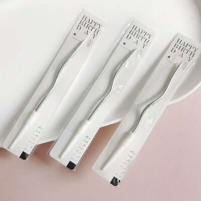 单支独立包装弯曲曲线生日蜡烛