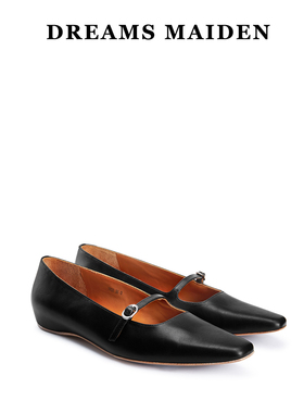 Dreams maiden女鞋小众设计师方头芭蕾舞鞋玛丽珍单鞋2024秋新款