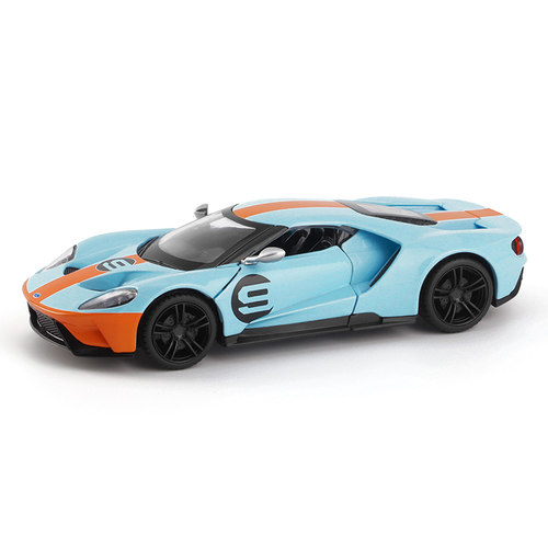 成真彩珀合金132声光赛跑车模型