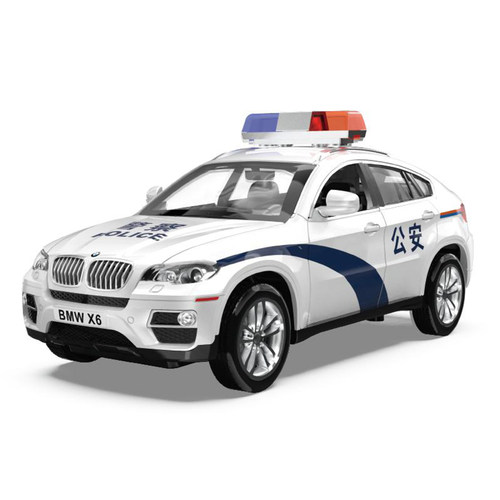 成真彩珀合金126警察车模型玩具