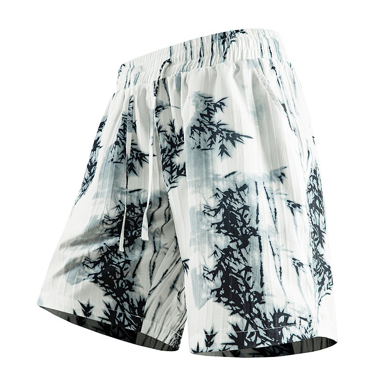 港风复古花衬衫短袖泰式夏威夷风设计感痞帅宽松套装男女2026年潮