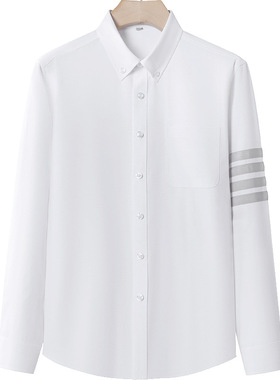 帝创者TB110秋季男士长袖新款衬衣商务设计高级轻奢舒适内搭衬衫