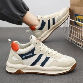 韩版 厚底鞋 鞋 新款 子批发 跑步鞋 男鞋 男潮流男式 透气春季 休闲运动鞋