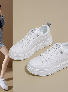 2025小白鞋子女秋季新款韩版ins女学生休闲潮流百搭女鞋街拍G951