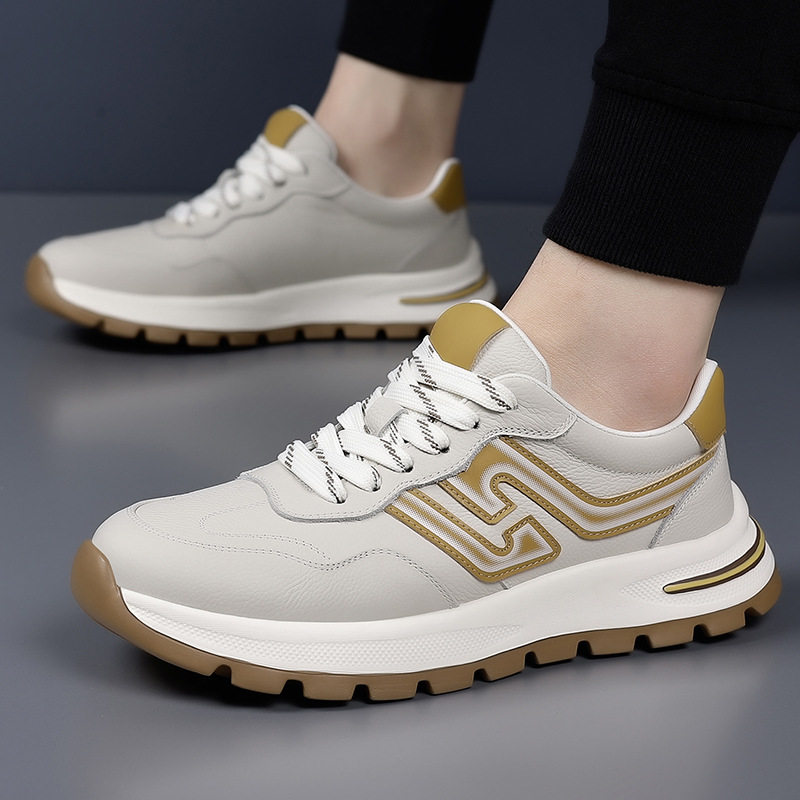 2026温州新款男鞋新款耐磨鞋防滑鞋底休闲百搭运动休闲鞋一件代发