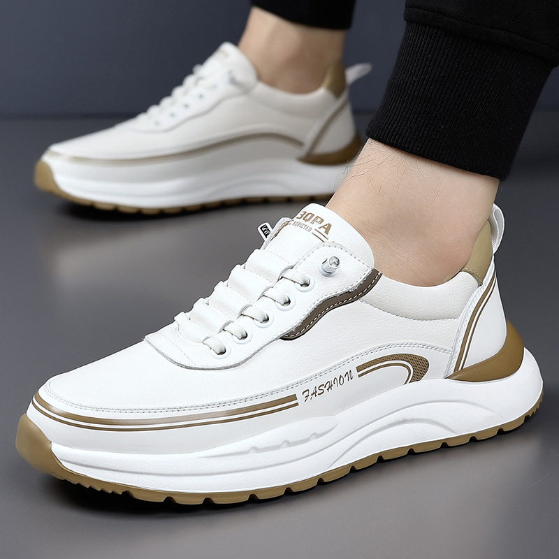 运动鞋2026新款小白鞋潮流时尚百搭休闲鞋男士学生户外高档男鞋子