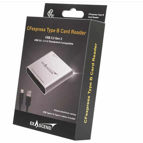 至誉科技CFexpress Type-B专用高速读卡器 USB 3.2 Gen 2专业读取