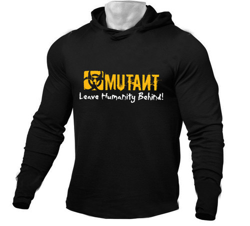 长袖套头连帽衫跑步训练服紧身衣