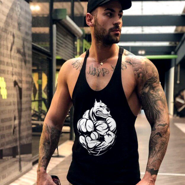SPECIAL OFFER PROFESSIONAL FITNESS BODYBUILDING RACER VEST SPORTS HURDLE MALE SUMMER COTTON LOOSE MEN SWEAT VEST WAISTCOAT T-SHIRT