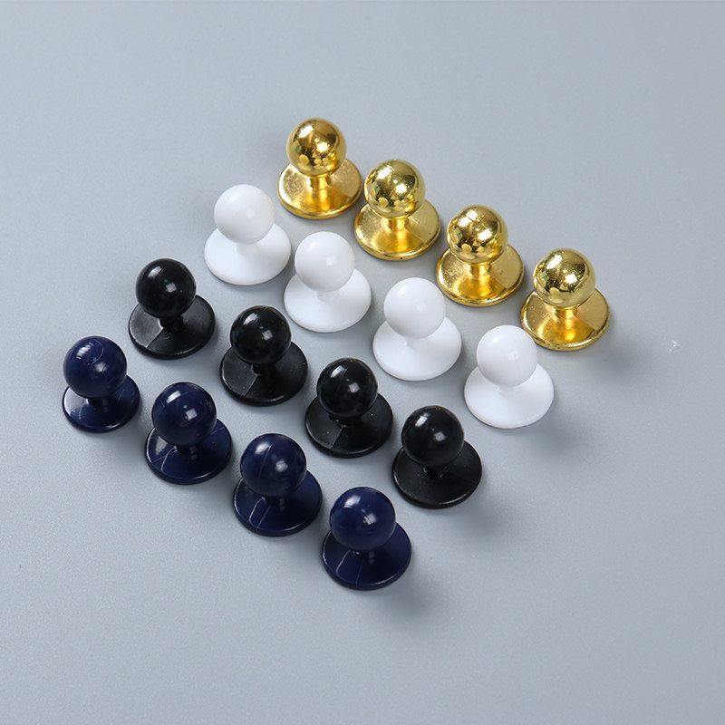 厨师衣服扣子备用纽扣双排活动扣餐厅工作服扣子跳棋子扣圆球形扣