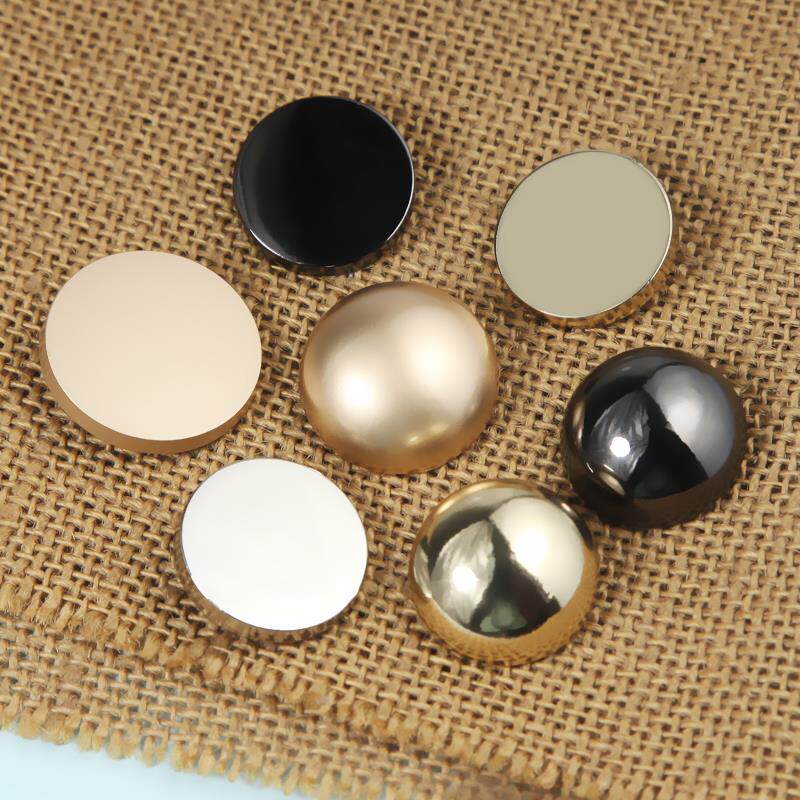 여성용 메탈 버튼 탑 고급 코트 버튼 슈트 커프스 단추 라운드 모직 윈드브레이커 캐시미어 버튼 재킷