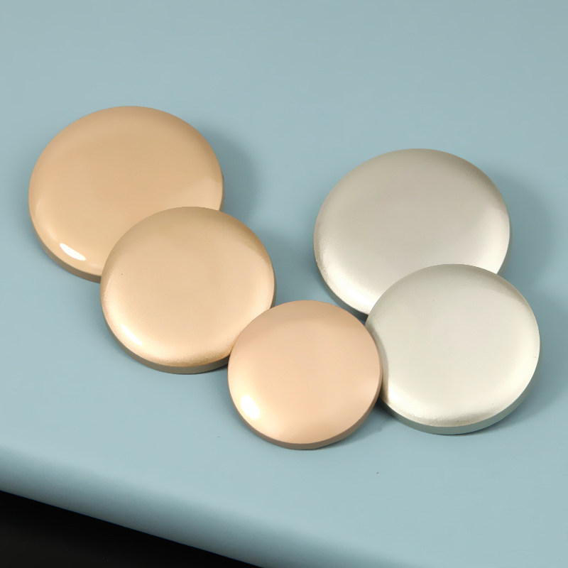 35MM40MM 코트 단추 금속 단추 라운드 대형 골드 플랫 코트 남성과 여성의 장식 작업복 버클