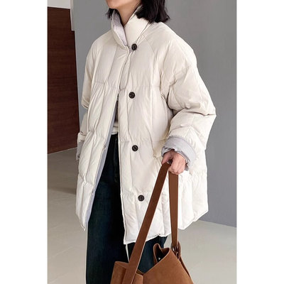 巨好看两面穿羽绒服冬季女款