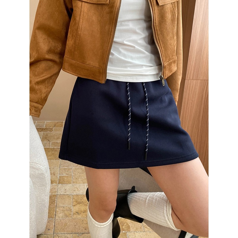 小个子显瘦A字运动短裙子