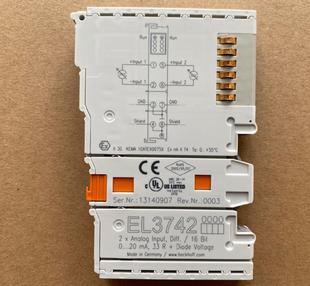 模拟量模块现货顺丰 EL3773 EL3751 $倍福BECKHOFF 包邮 EL3742 询