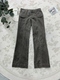 通勤休闲长裤 新款 直筒女秋季 复古显瘦高腰修身