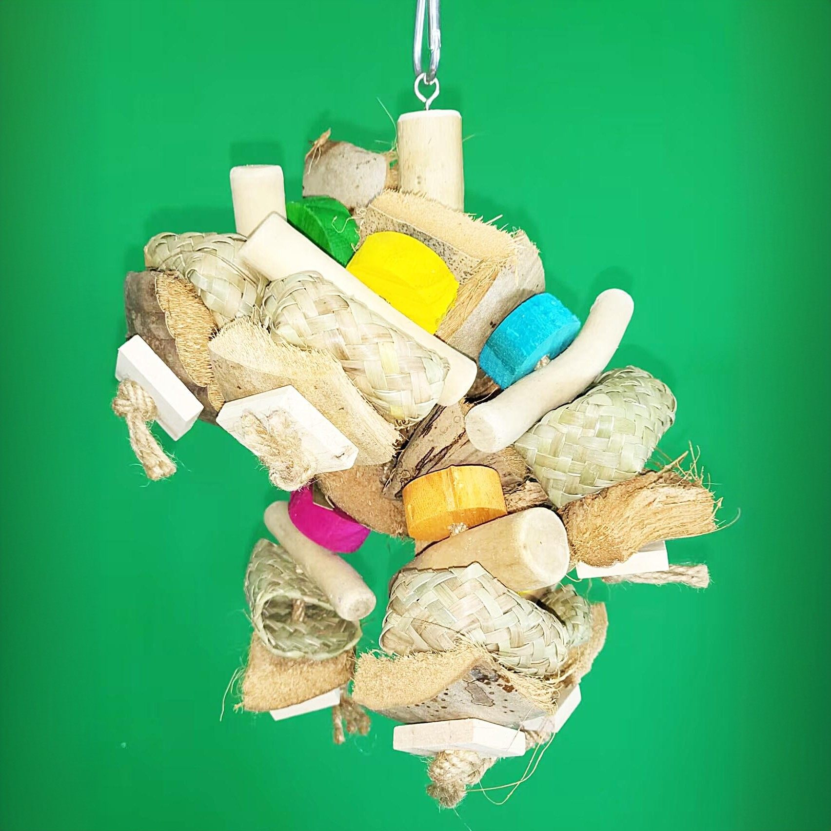 中大型鹦鹉啃咬玩具原色咖啡木椰壳耐撕扯磨嘴解闷鸟笼挂配件用品,宠物/宠物食品及用品,鸟玩具,淘宝优惠券,粉丝福利购,淘宝优惠卷