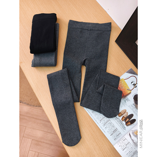 大弹力 220g磨绒 不顶脚显瘦棉质保暖打底袜 100g单层 小耳出品