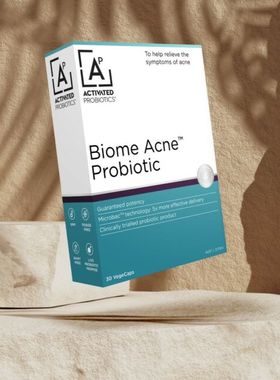 澳洲Activated活性好皮肤益生菌 肠道皮肤轴抑制油脂分泌发红30粒