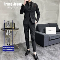 Тонкий жилет, штаны, рубашка, галстук, галстук-бабочка