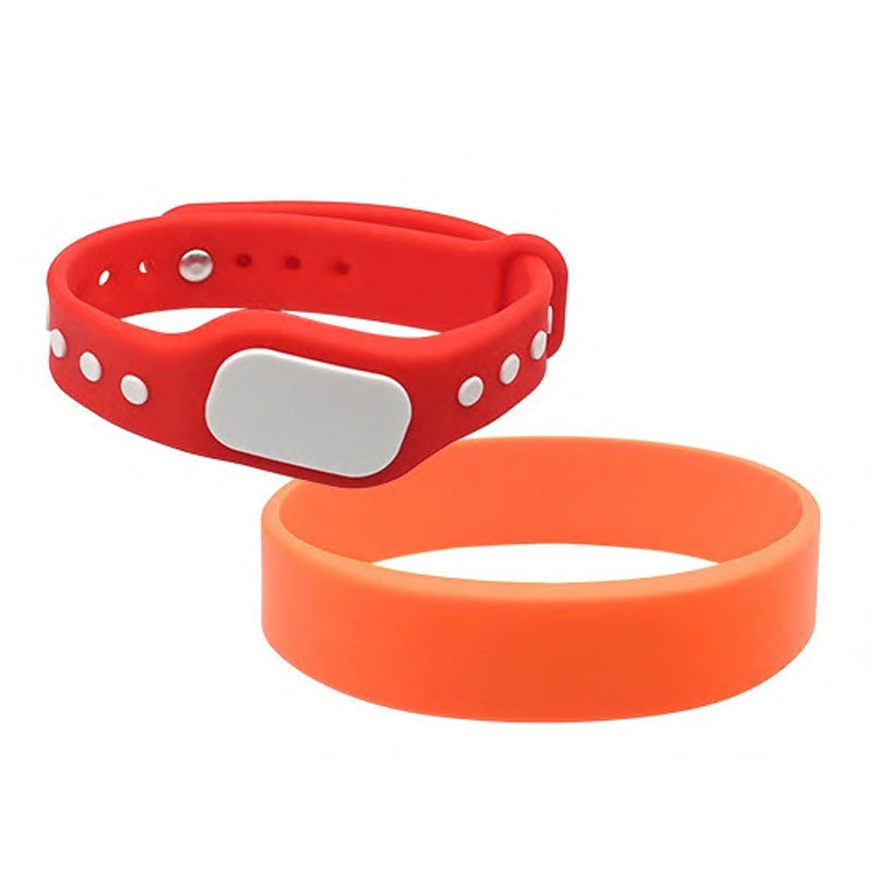 定制NFC智能硅胶腕带NTAG213芯片互联智慧园区会员管理硅胶手环