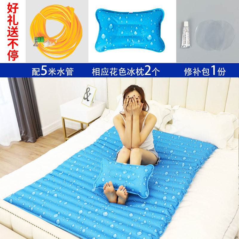 水床冰垫床垫水垫枕头冰凉宿舍夏天降温凉水袋床上单人水床垫双人