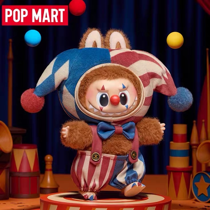 POPMART泡泡玛特 WHY SO SERIOUS系列搪胶毛绒挂件万圣节盲盒礼物