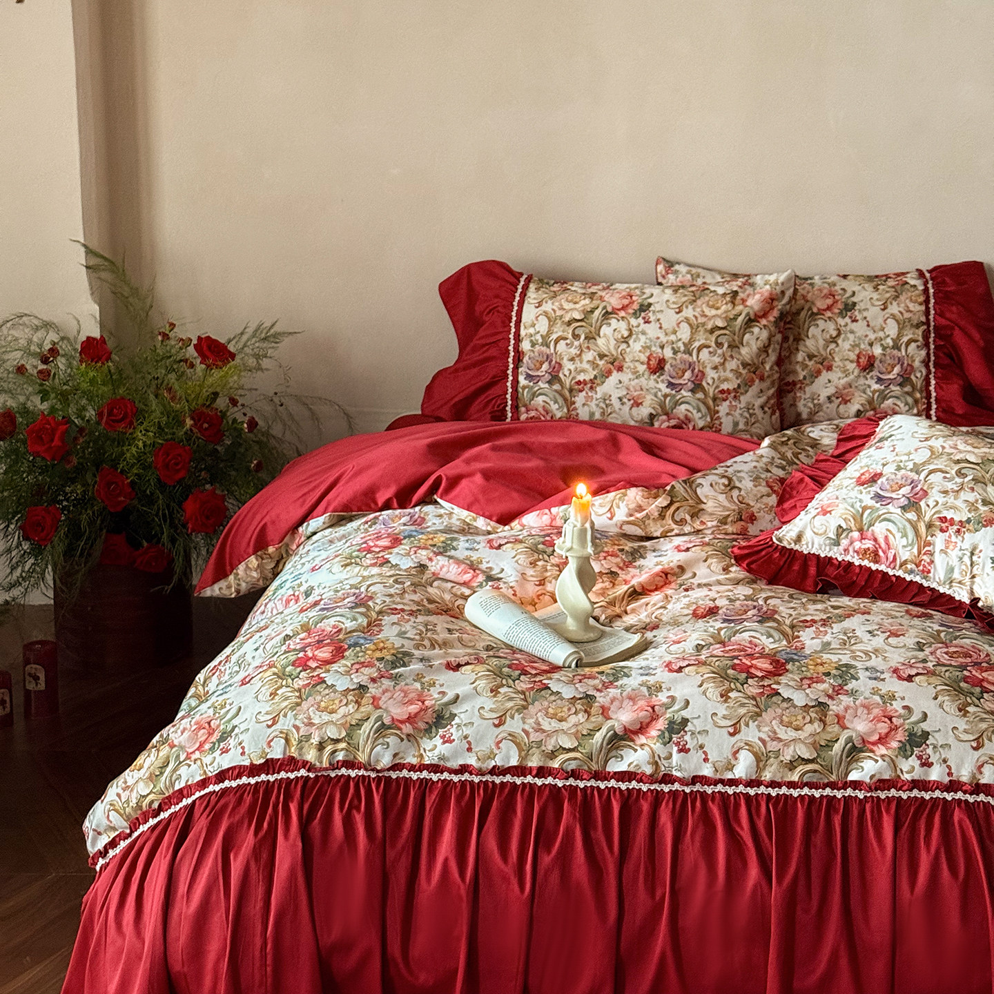 南法假日100s新疆长绒棉数码印花四件套全棉纯棉床上用品床单被套,床上用品,床品套件/四件套/多件套,淘宝优惠券,粉丝福利购,淘宝优惠卷