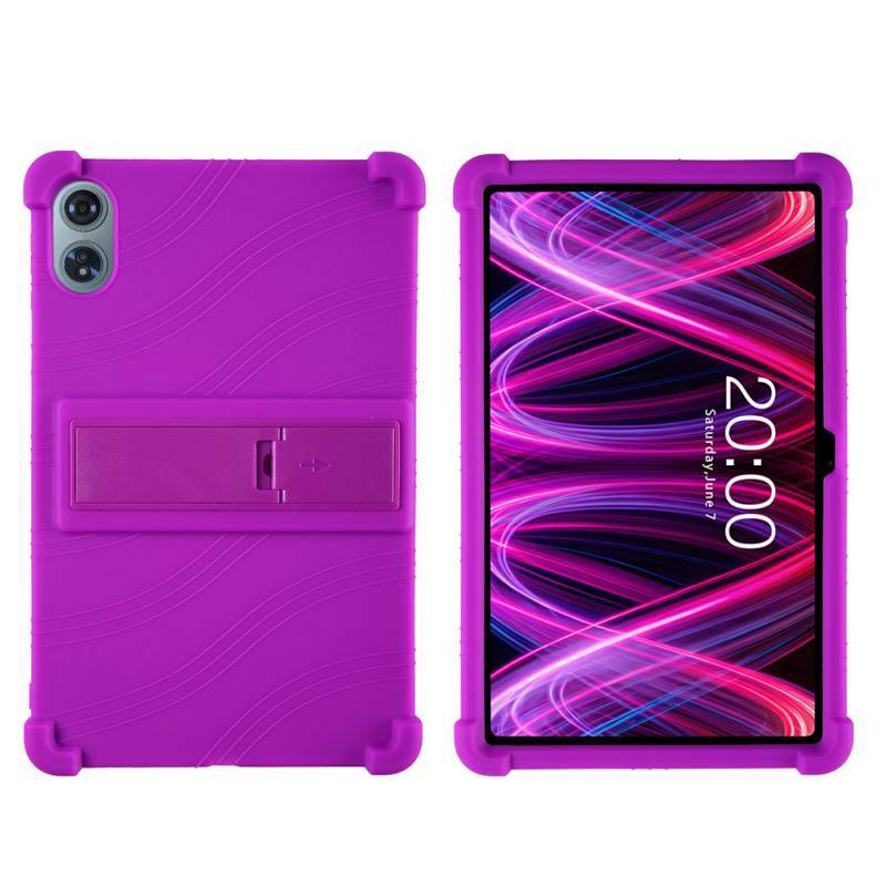 适用台电T60Plus平板电脑四角加厚硅胶保护套软壳12英寸支架防摔.