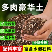 多肉土专用颗粒营养土老桩肉肉种植养花叶插通用进口泥炭土铺面石