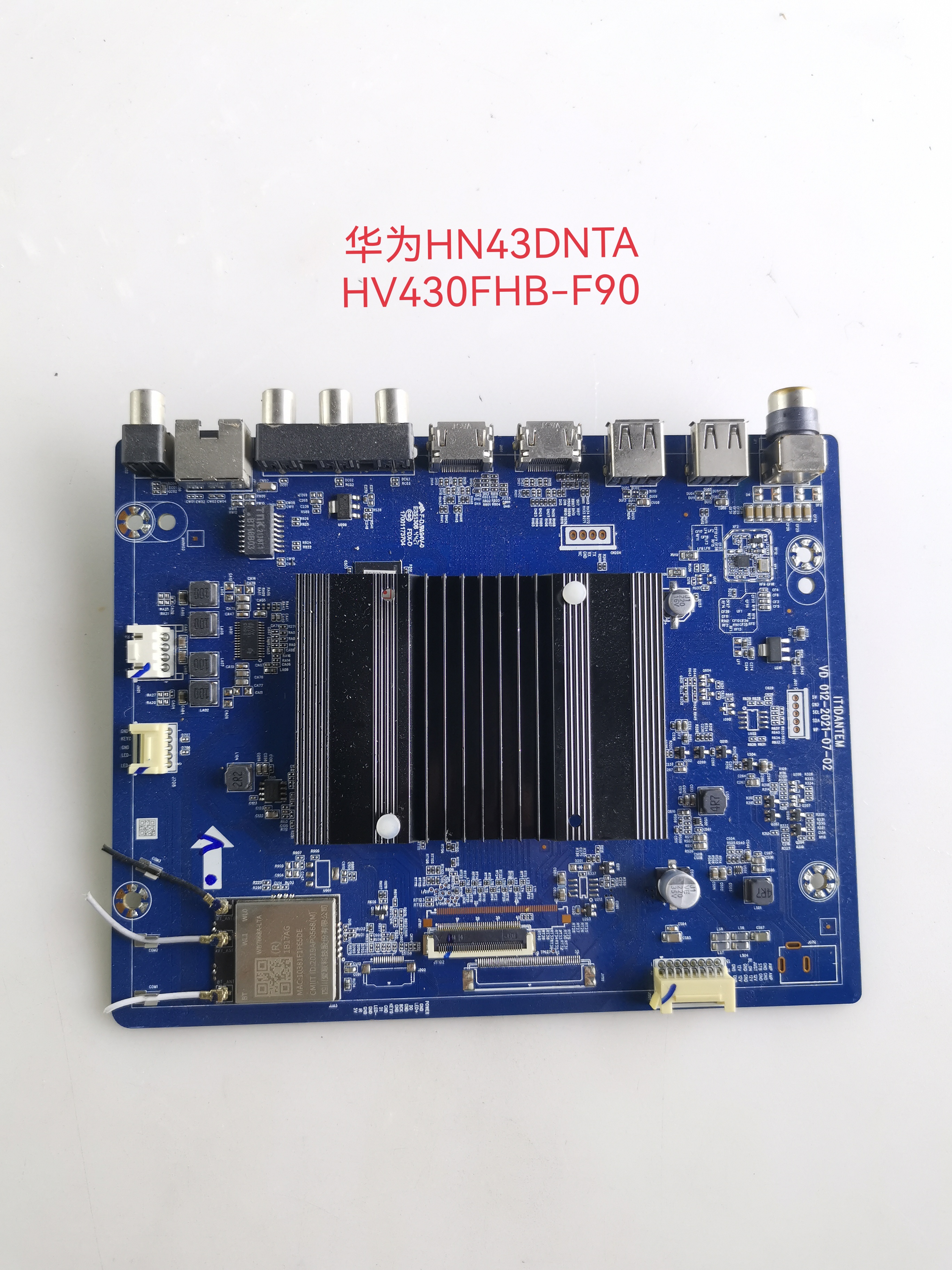 原装华为荣耀 HN43DNTA 液晶电视主板IT1DANTEM 配屏HV430FHB-F90