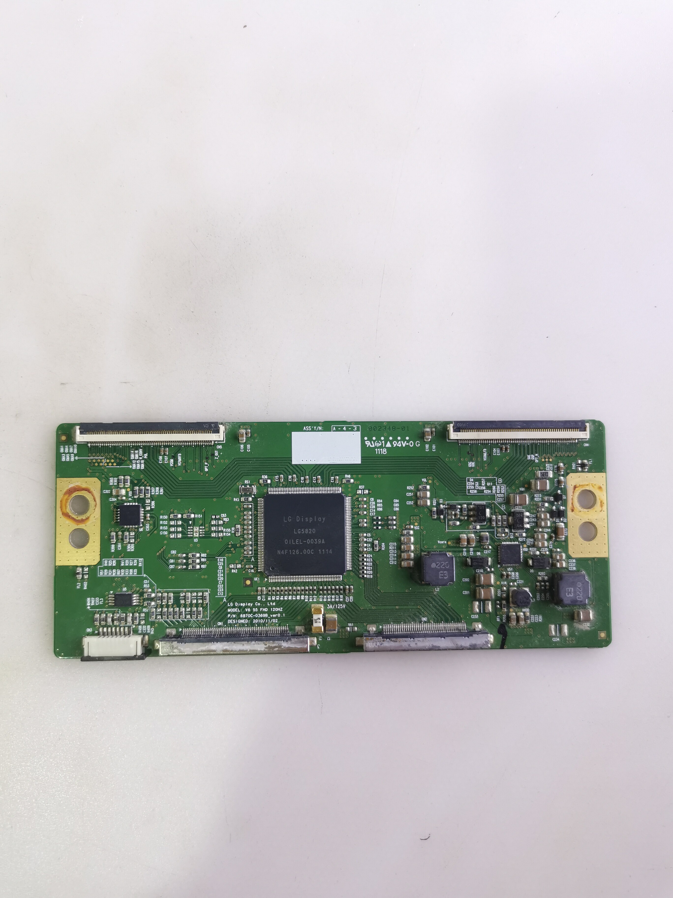 原装V6 55FHD LG55LW6500-CA逻辑板6870C-0369B