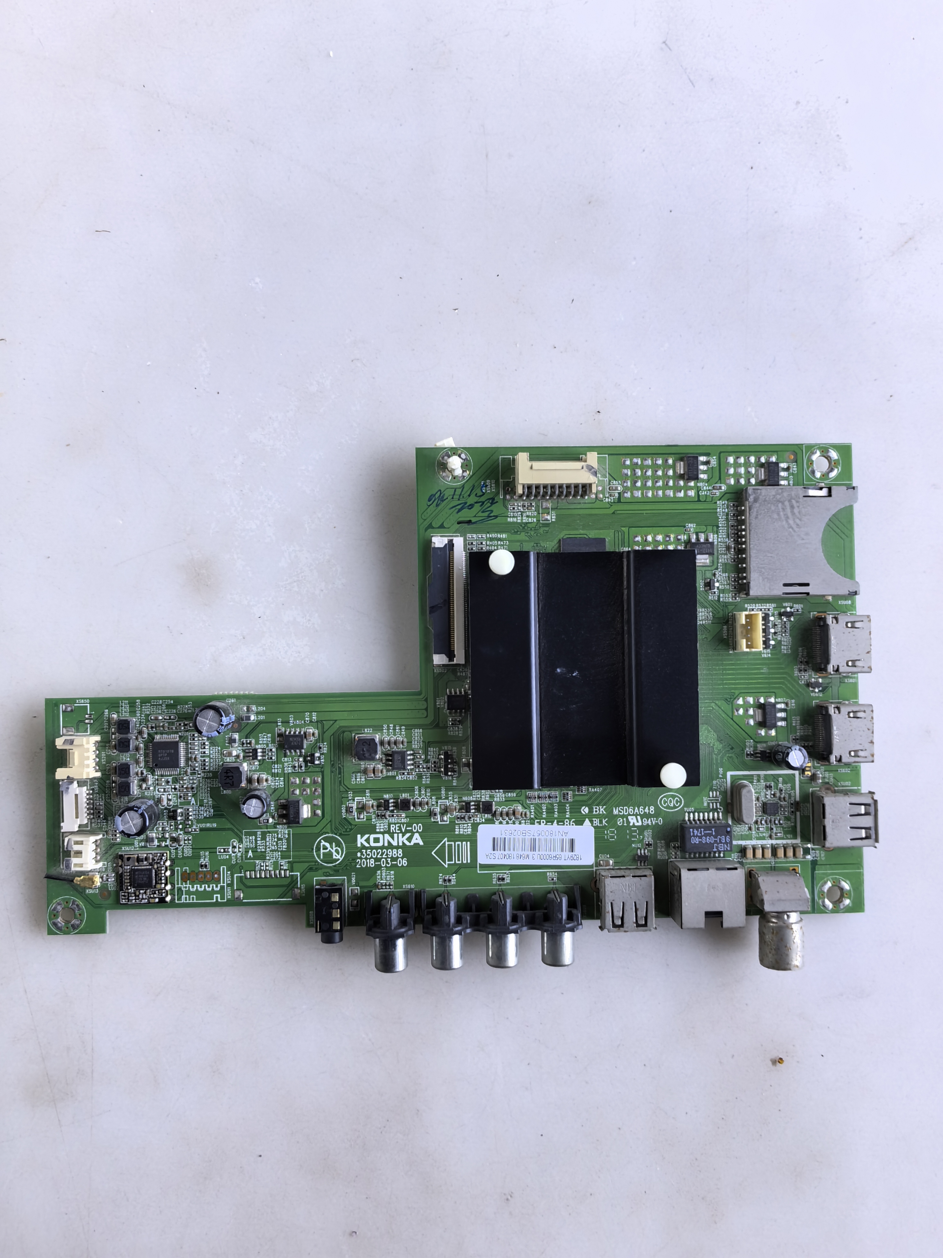 原装康佳KKTV LED65R6000U主板35022988 72001829YT