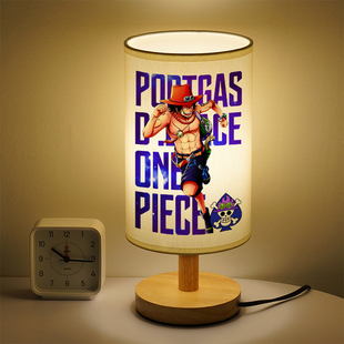 海贼王小夜灯路飞小台灯动漫周边索隆男女学生二次元床头灯可定制