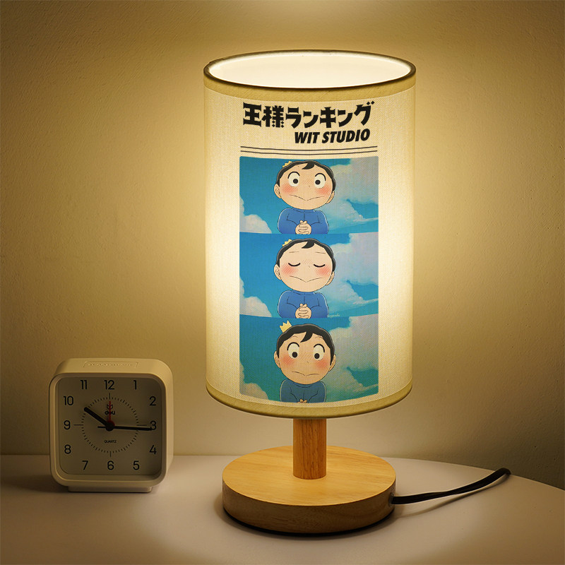 国王排名床头灯周边可爱卡通小台灯动漫波吉王子小夜灯学生LED灯