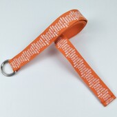 韩版 个性 字母装 潮流时尚 饰帆布腰带女酷潮流百搭牛仔裤 皮带男ins