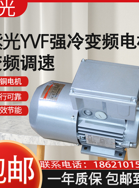 交流变频调速紫光三相异步电动机YVF90S4-YVF90L4-立式卧式B5B14