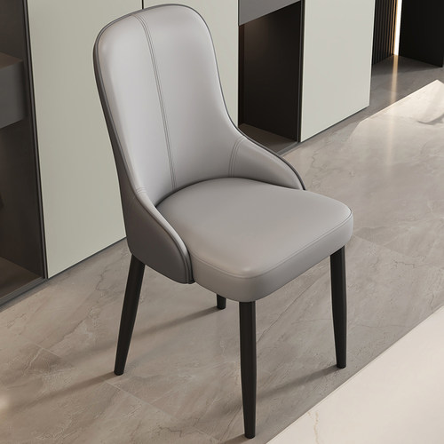 餐椅家用轻奢餐桌椅2025新款高级感极简岛台意式餐厅酒店靠背椅子