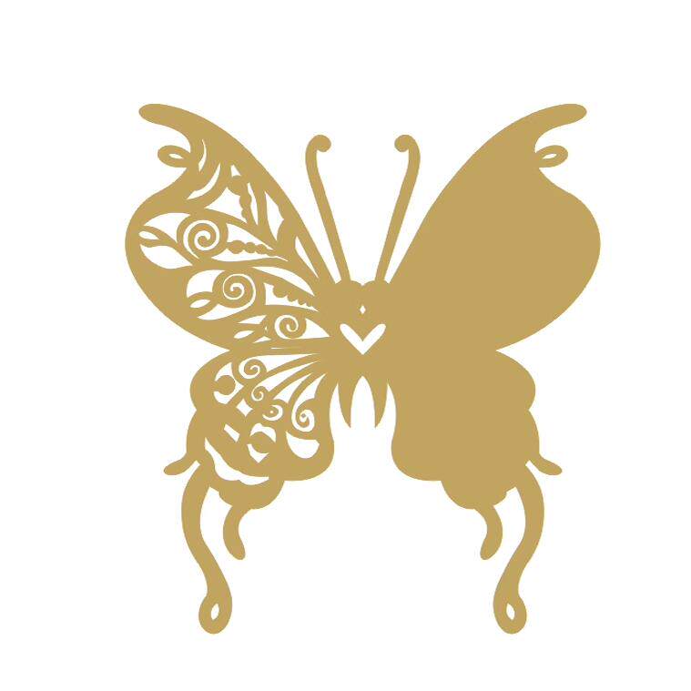 50张韩式婚宴席位卡 创意镂空蝴蝶红酒杯装饰卡纸 酒杯插卡 桌卡