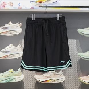 AAPU097 CBA专业篮球系列男子速干凉爽比赛裤 李宁2024夏季 新品